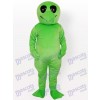 Grünes Alien Adult Party Maskottchen Kostüm