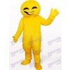 Gelbe Puppe Tier Erwachsene Maskottchen Kostüm