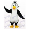 Weißer und schwarzer niedlicher Pinguin Tier Erwachsene Maskottchen Kostüm