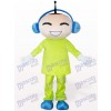 Antennen Puppe Cartoon Maskottchen Kostüm für Erwachsene