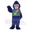 Gorilla Affe maskottchen kostüm