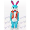 Bunten Bunny Rabbit Short Plüsch Maskottchen Kostüm für Erwachsene