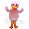 Nettes rosa Enten-Maskottchen-Kostüm Pinky Ducky Maskottchen Kostüm