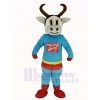 Super Kuh Das Vieh Maskottchen Kostüm