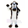 Braun und Weiß Heilige Bernard Hund Maskottchen Kostüme