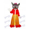 Red Wolf Maskottchen Adult Kostüm Tier