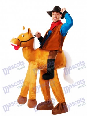 Piggyback Pony Pferd Carry Me Ride Pferd Maskottchen Kostüm chipmunks kostüm huckepack kostüm selber machen