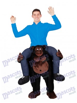 Reiten auf der Schulter Gorilla Carry Me auf Maskottchen Kostüme Piggy Back Ride Outfit chipmunks kostüm huckepack kostüm selber machen
