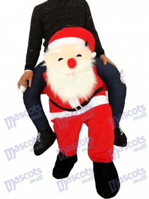Huckepack Weihnachtsmann Carry Me Ride Vater Weihnachten Maskottchen Kostüm chipmunks kostüm huckepack kostüm selber machen