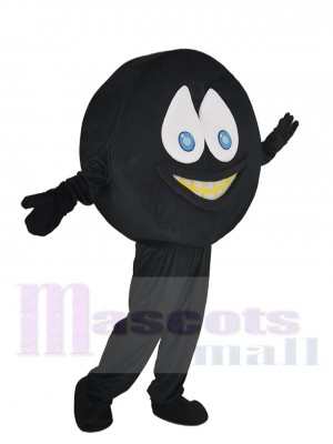 Eishockey Puck maskottchen kostüm