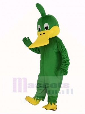 Grün Ente Maskottchen Kostüm