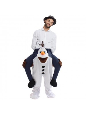 Gefroren Olaf Tragen mich Fahrt auf Halloween Weihnachten Kostüm zum Erwachsener/Kind