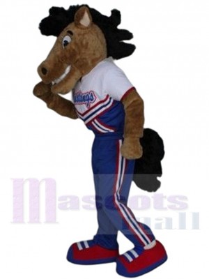 Highschool-Mustang-Pferd Maskottchen-Kostüm Tier