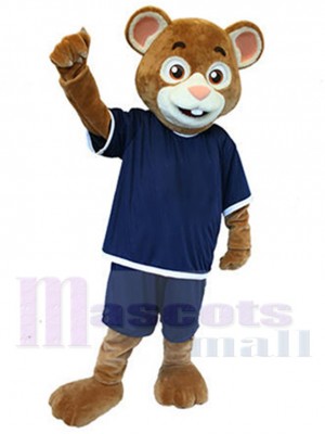 Eishockey-Sport-Hamster Maskottchen-Kostüm Tier