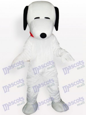 Snoopy Hund mit rotem Kragen Maskottchen Kostüm