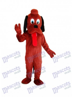 Brown Pluto Hund Maskottchen Erwachsene Kostüm Tier