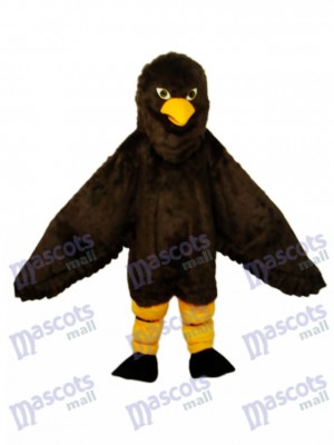 Langhaarige Brown Eagle Maskottchen Erwachsene Kostüm Tier