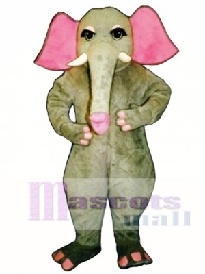 Mädchen Elefant Maskottchen Kostüm Tier  