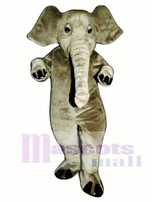 Realistisch Elefant Maskottchen Kostüm