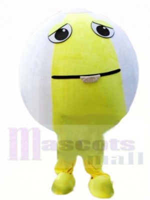 Cartoon Tennisball Maskottchen Kostüm