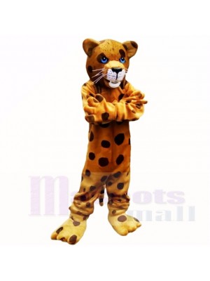 Stark Beschmutzt Leopard Maskottchen Kostüme Erwachsene
