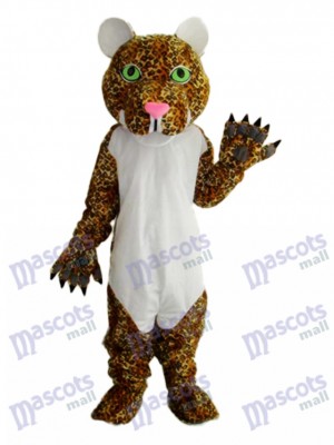 Gepard Maskottchen erwachsenes Kostüm Tier
