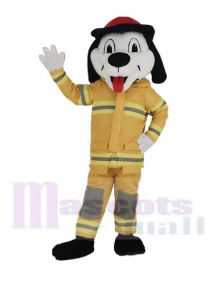 Feuer Abteilung Hund Maskottchen Kostüm Tier