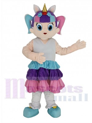 LOL Puppe Einhorn maskottchen kostüm