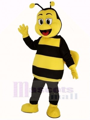 Glücklich Biene Maskottchen Kostüm