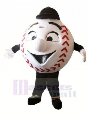 Komisch Baseball Maskottchen Kostüm Karikatur