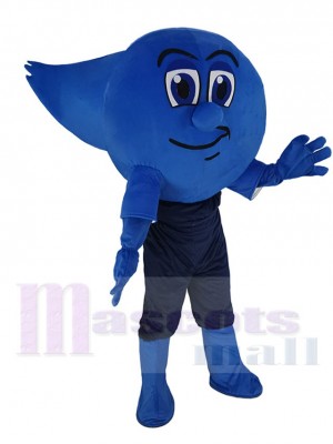 Königsblauer Komet Maskottchen Kostüm Karikatur