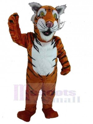 Schlanker Tiger Maskottchen Kostüm Tier