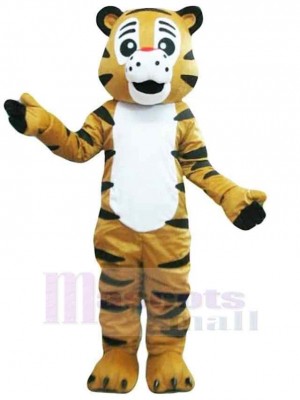 Süßer junger Tiger Maskottchen Kostüm Tier