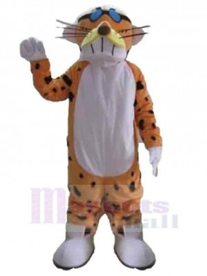Lustiger winkender Tiger Maskottchen Kostüm Tier