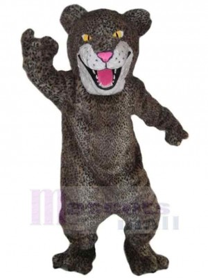 Schrecklicher Leopard Maskottchen-Kostüm Tier