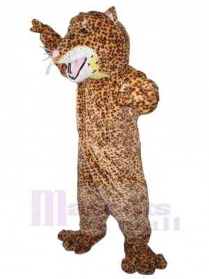 Angenehmer brauner Panther Maskottchen-Kostüm Tier