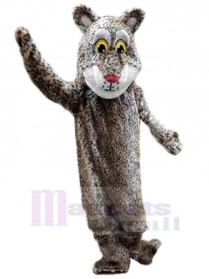 Entspannter Panther Maskottchen-Kostüm Tier