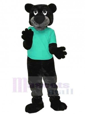 College-Panther mit großer Nase Maskottchen-Kostüm Tier
