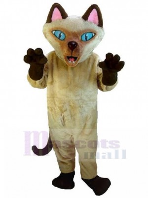 Gut gemacht Siamesische Katze Maskottchen Kostüm Tier