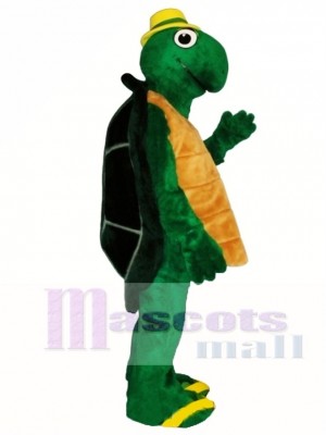 Wilbur Schildkröte mit Hut Maskottchen Kostüm Tier
