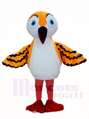 Orange Spatz Maskottchen Kostüme Vogel