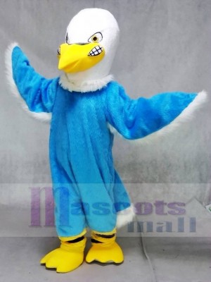 Blau heftig Adler Maskottchen Kostüme Tier
