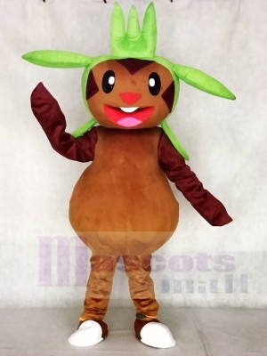 Chespin Pokemon Pokémon GO Maskottchen Kostüm Pocket Monster Grass Typ Chespie
