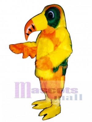 Süßes Toucan Maskottchen Kostüm Vogel  