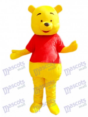 Winnie the Pooh Maskottchen Kostüm Karikatur