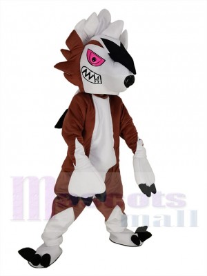 Lycanroc Lugarugan Pokémon Go Wolf maskottchen kostüm