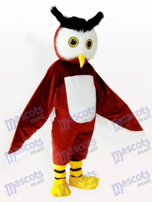 Braunen Owl Tier Maskottchen Kostüm für Erwachsene