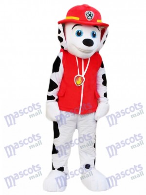 Paw Patrol Marshall Hund Dalmatiner Maskottchen Kostüm Cartoon Anime