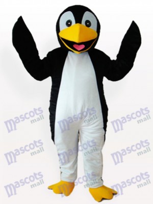 Schwarz Pinguin Erwachsene Maskottchen Lustiges Kostüm