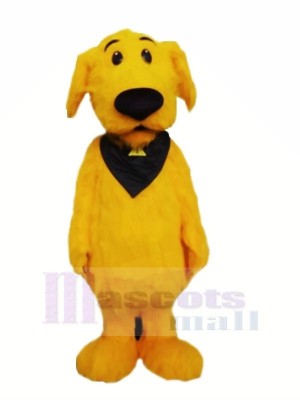 Pelzig Gelb Hund Maskottchen Kostüme Karikatur